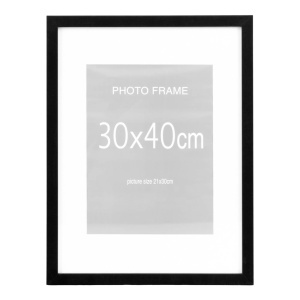 Set 5 piese Rame foto Marbella, Negru , 40x30x1.8 cm - Img 3