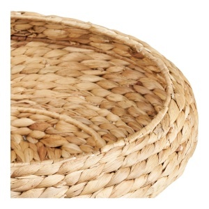 Tava decorativa Frellesvig, Natural, 38x38x12.5 cm