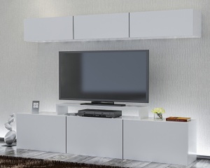 TV-szekrény, Line, Fehér