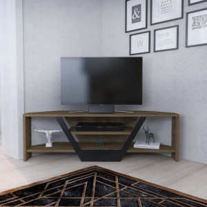 TV-szekrény, Sares, Oud Tölgy, Fekete