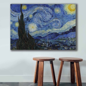 Vászonkép VANGOGH074, többszínű, 70x100 cm