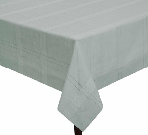 Asztalterítő, menta, mikroszálas, 160x300 cm