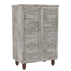 Cipősszekrény 10 párnak, SANT?, antik antracit, 60x34.5x91.5 cm