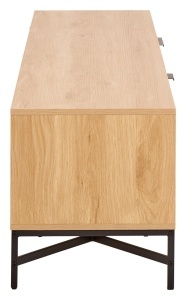 Comoda TV Jaipur, Natural, 45x176.4x40 cm - Img 4