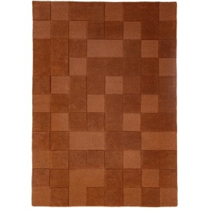 Covor Checkerboard Teracota 200x290 cm - Img 5