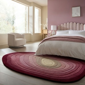 Covor Puddle Ombre Wool Mov 200x290 cm