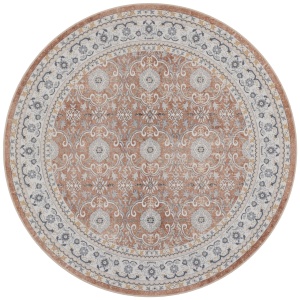 Covor Rotund INKA V5 Terra 200x200 cm - Img 2