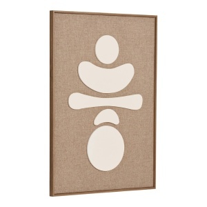 Decoratiune de perete Diva, Maro, 2.5x50x70 cm - Img 4