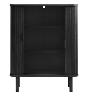 Dulap CAVO, Negru, 40x113x90 cm - Img 4