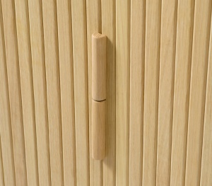 Dulap CAVO, Stejar deschis, 40x113x90 cm - Img 2