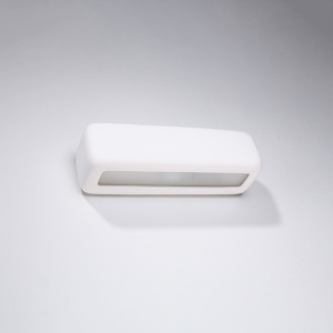 Fali lámpa, Subani, fehér, kerámia, 33x10x10 cm - Img 2