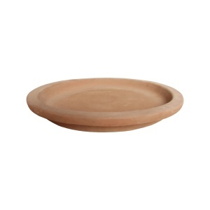 Farfurie decorativa Saucer, Maro , 35x35x4 cm - Img 2