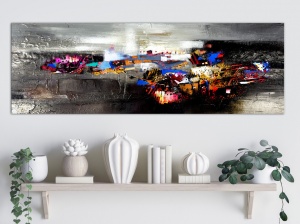 Festmény, Healing light, 100x50 cm - Img 2