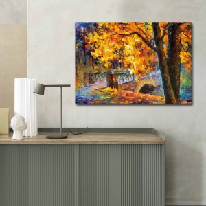 Festmény Rainbow Canvas, sokszínű, 70x100x3 cm