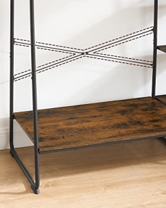 Fogas, Vasagle, fekete, 120×45×160 cm - Img 7