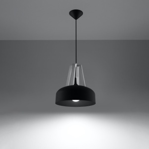 Függőlámpa, Casco V2 E27, fehér, 30x30x85 cm - Img 3