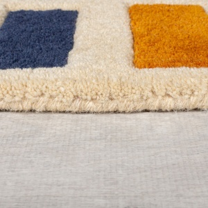 Futószőnyeg, Illusion Retro Blocks, Flair Rugs, többszínű, 60X230 cm - Img 4