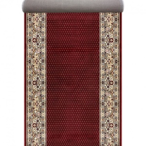 Futószőnyeg, Lotos 588, piros, 80x300 cm, 1800 gr/mp