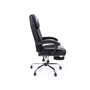 Irodai szék Songmics, fekete, 65x58x(111-116) cm - Img 2