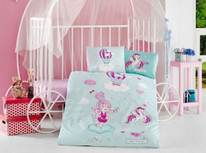 Kiságy ágyneműhuzat Little Princess, 100% pamut