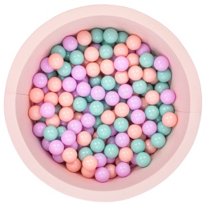 Labdamedence, Bubble Pops v1, rózsaszín, 85x85x30 cm - Img 2