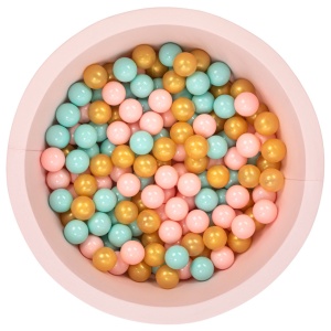 Labdamedence, Bubble Pops v6, rózsaszín, 85x85x30 cm - Img 2