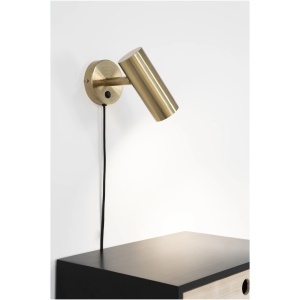 Lampa de perete Paris, Auriu, 15x10x22 cm - Img 2
