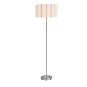 Lampadar Wattom, Bej, 45x45x150 cm - Img 4
