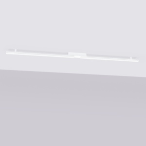 LED-es csillár, Lagom, 3000K, fehér, 181x4x7 cm - Img 2