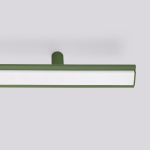 LED-es csillár, Lagom, 3000K, olívazöld, 181x4x7 cm - Img 4