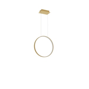 LED-es függőlámpa 3000K, Rio, arany, 55x16x150 cm