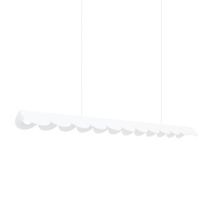 LED-es függőlámpa, Biscuit, 3000K, fehér, 131x13x200 cm