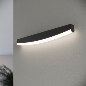 LED fali lámpa, Jorun, 4000K, fekete, 60x5.5x7 cm - Img 10
