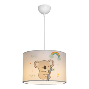 Lustra koala, Koala, Pako, Alb 30x30x20 cm - Img 3