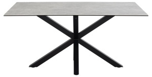 Masa dining Heaven, Gri, 75.5x160x90 cm - Img 6