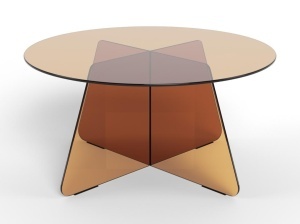 Masuta de cafea Samos, Maro, 40x80x80 cm - Img 6