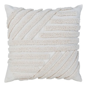 Perna decorativa Albany, Alb, 45x45 cm - Img 5