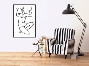 Poszter fekete kerettel, ""Exposed Emotions"", 30x45 cm - Img 2
