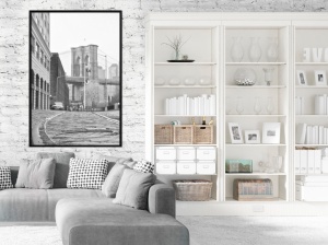 Poszter fekete kerettel, ""Postcard from New York"", 30x45 cm - Img 2