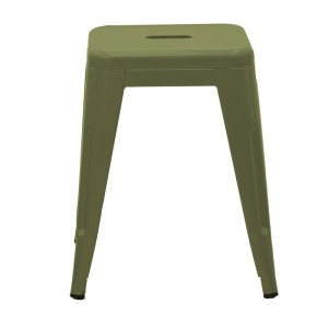Puff, Stool Utopia, olívazöld, 30x30x45 cm - Img 3
