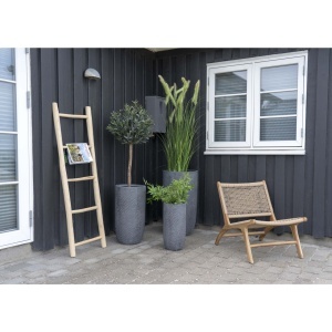 Scara decorativa pentru prosoape si haine, Natural, 5x50x150 cm - Img 3