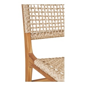 Scaun dining Derby, Natural, 56x50x90 cm - Img 3