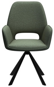 Scaun dining Graham, Verde, 87x59x62 cm - Img 7