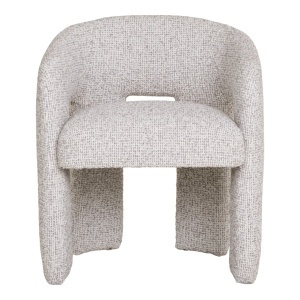 Scaun dining Monroe, Natural, 65x58x74 cm - Img 4