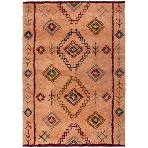 Szőnyeg, Flair Rugs, Maroc Sahara Shaggy, rózsaszín, 160x230 cm - Img 2