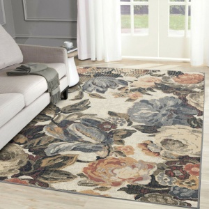 Szőnyeg virágmintás, Anny 33011, 1600 gr/mp, 78x150 cm