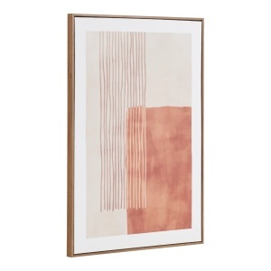 Tablou pe panza Mina, Maro/Bej, 2.5x50x70 cm - Img 3