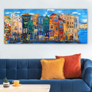Vászonkép YTY233816548, többszínű, 50x120 cm