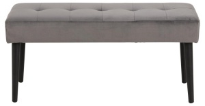 Banca Glory, Gri, 45x95x38 cm - Img 4