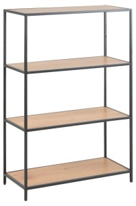 Biblioteca Seaford, Natural, 114x77x35 cm - Img 3